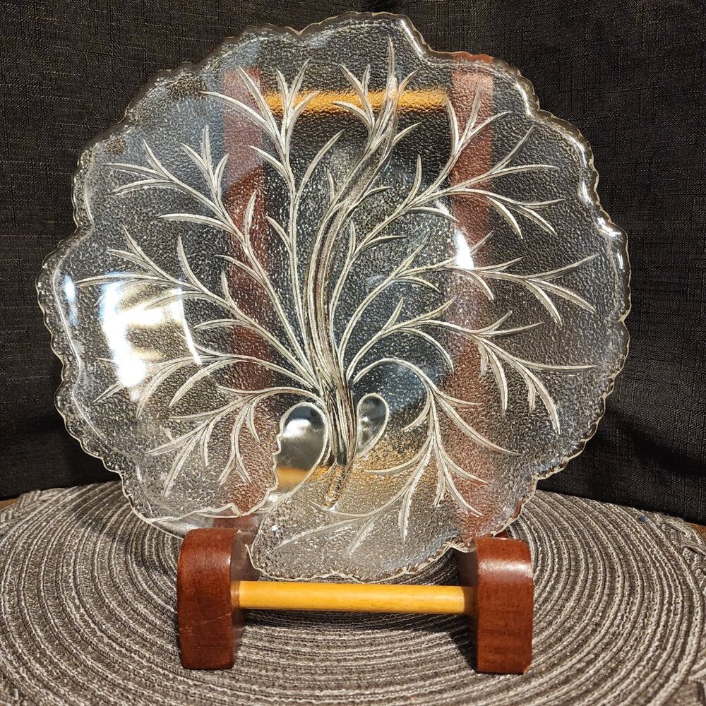 Serving Tray - Floral Leaf Design